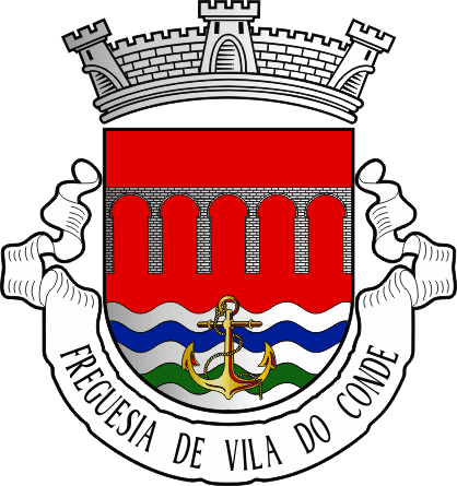 Brasão da freguesia de Vila do Conde - Vila do Conde civil parish, coat-of-arms Brasão da freguesia de Vila do Conde - Vila do Conde civil parish, coat-of-arms