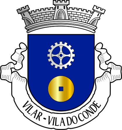 Brasão da antiga freguesia de Vilar - Vilar former civil parish, coat-of-arms Brasão da antiga freguesia de Vilar - Vilar former civil parish, coat-of-arms