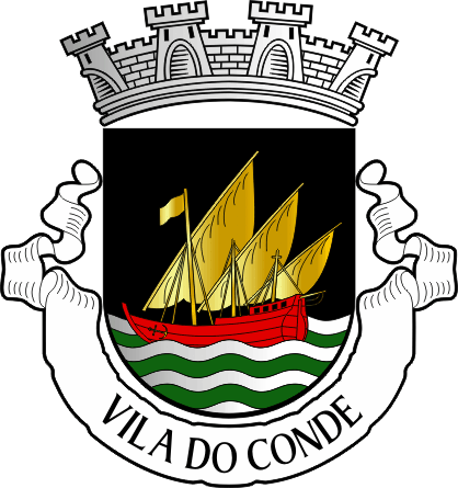 Brasão do Município de Vila do Conde - Vila do Conde municipal coat-of-arms Brasão do Município de Vila do Conde - Vila do Conde municipal coat-of-arms