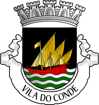 Brasão do Município de Vila do Conde - Vila do Conde municipal coat-of-arms Brasão do Município de Vila do Conde - Vila do Conde municipal coat-of-arms