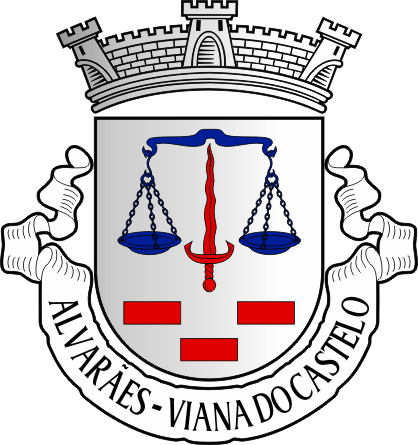 Brasão da freguesia de Alvarães - Alvarães civil parish, coat-of-arms Brasão da freguesia de Alvarães - Alvarães civil parish, coat-of-arms
