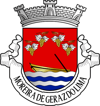 Brasão da antiga freguesia de Moreira de Geraz do Lima - Moreira de Geraz do Lima former civil parish, coat-of-arms Brasão da antiga freguesia de Moreira de Geraz do Lima - Moreira de Geraz do Lima former civil parish, coat-of-arms