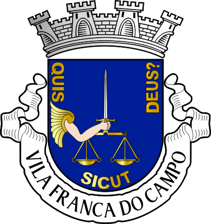 Brasão do Município de Vila Franca do Campo - Vila Franca do Campo municipal coat-of-arms Brasão do Município de Vila Franca do Campo - Vila Franca do Campo municipal coat-of-arms