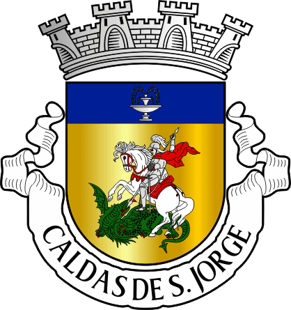 Brasão da antiga freguesia de Caldas de São Jorge - Caldas de São Jorge former civil parish, coat-of-arms