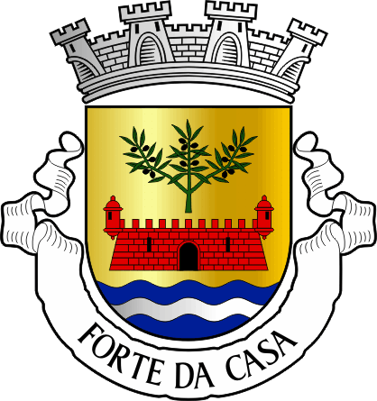 Brasão da antiga freguesia de Forte da Casa - Forte da Casa former civil parish, coat-of-arms Brasão da antiga freguesia de Forte da Casa - Forte da Casa former civil parish, coat-of-arms