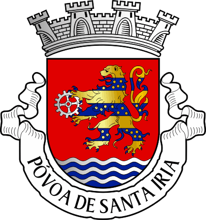 Brasão da antiga freguesia de Póvoa de Santa Iria - Póvoa de Santa Iria former civil parish, coat-of-arms Brasão da antiga freguesia de Póvoa de Santa Iria - Póvoa de Santa Iria former civil parish, coat-of-arms