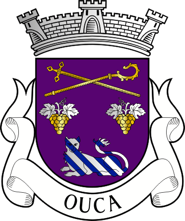 Brasão da freguesia de Ouca - Ouca civil parish, coat-of-arms Brasão da freguesia de Ouca - Ouca civil parish, coat-of-arms