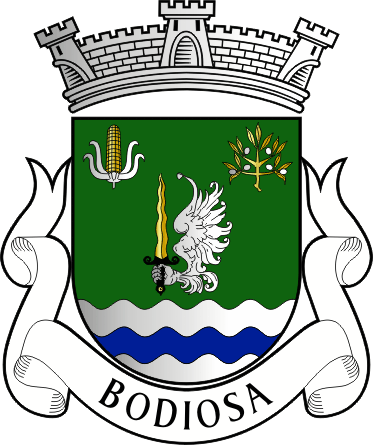 Brasão da freguesia de Bodiosa - Bodiosa civil parish, coat-of-arms