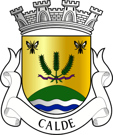 Brasão da freguesia de Calde - Calde civil parish, coat-of-arms Brasão da freguesia de Calde - Calde civil parish, coat-of-arms