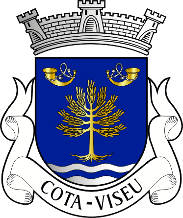 Brasão da freguesia de Cota - Cota civil parish, coat-of-arms Brasão da freguesia de Cota - Cota civil parish, coat-of-arms