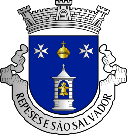 Brasão da Freguesia de Repeses e São Salvador - Repeses and São Salvador civil parish, coat-of-arms Brasão da Freguesia de Repeses e São Salvador - Repeses and São Salvador civil parish, coat-of-arms