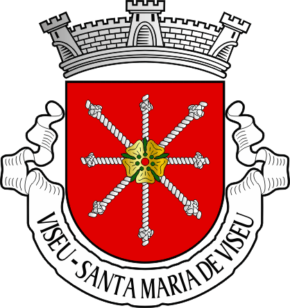 Brasão da antiga freguesia de Viseu (Santa Maria de Viseu) - Viseu (Santa Maria de Viseu) former civil parish, coat-of-arms Brasão da antiga freguesia de Viseu (Santa Maria de Viseu) - Viseu (Santa Maria de Viseu) former civil parish, coat-of-arms