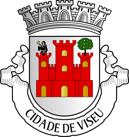 Brasão do Município de Viseu - Viseu municipal coat-of-arms Brasão do Município de Viseu - Viseu municipal coat-of-arms