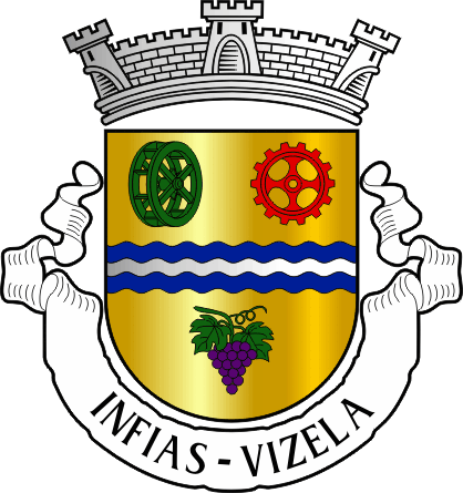 Brasão da freguesia de Infias - Infias civil parish, coat-of-arms Brasão da freguesia de Infias - Infias civil parish, coat-of-arms