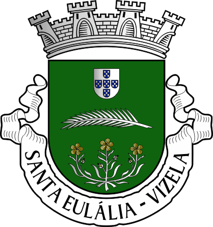 Brasão da freguesia de Santa Eulália - Santa Eulália civil parish, coat-of-arms Brasão da freguesia de Santa Eulália - Santa Eulália civil parish, coat-of-arms