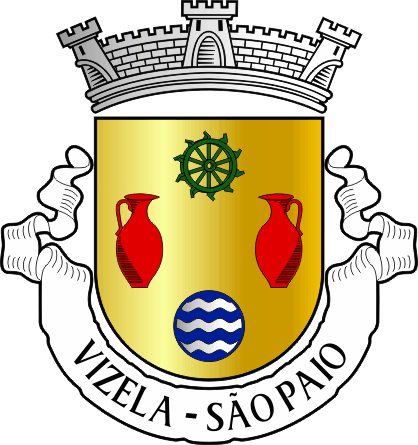 Brasão da antiga freguesia de Vizela (São Paio) - Vizela (São Paio) former civil parish, coat-of-arms Brasão da antiga freguesia de Vizela (São Paio) - Vizela (São Paio) former civil parish, coat-of-arms