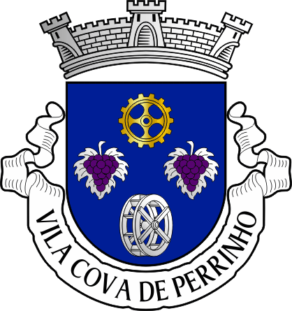 Brasão da antiga freguesia de Vila Cova de Perrinho - Vila Cova de Perrinho former civil parish, coat-of-arms Brasão da antiga freguesia de Vila Cova de Perrinho - Vila Cova de Perrinho former civil parish, coat-of-arms