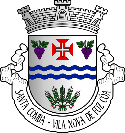 Brasão da freguesia de Santa Comba - Santa Comba civil parish, coat-of-arms