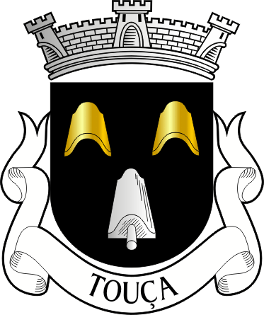 Brasão da freguesia de Touça - Touça civil parish, coat-of-arms Brasão da freguesia de Touça - Touça civil parish, coat-of-arms