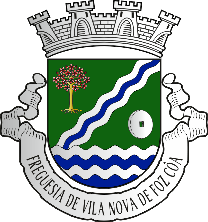 Brasão da Freguesia de Vila Nova de Foz Côa - Vila Nova de Foz Côa civil parish, coat-of-arms Brasão da Freguesia de Vila Nova de Foz Côa - Vila Nova de Foz Côa civil parish, coat-of-arms