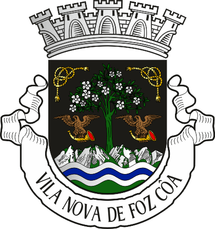 Brasão do Município de Vila Nova de Foz Côa - Vila Nova de Foz Côa municipal coat-of-arms Brasão do Município de Vila Nova de Foz Côa - Vila Nova de Foz Côa municipal coat-of-arms