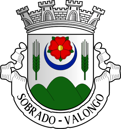 Brasão da antiga freguesia de Sobrado - Sobrado former civil parish, coat-of-arms Brasão da antiga freguesia de Sobrado - Sobrado former civil parish, coat-of-arms