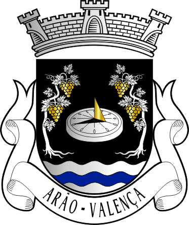 Brasão da antiga freguesia de Arão - Arão former civil parish, coat-of-arms