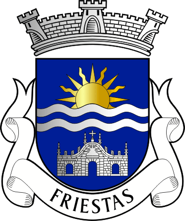 Brasão da freguesia de Friestas - Friestas civil parish, coat-of-arms Brasão da freguesia de Friestas - Friestas civil parish, coat-of-arms