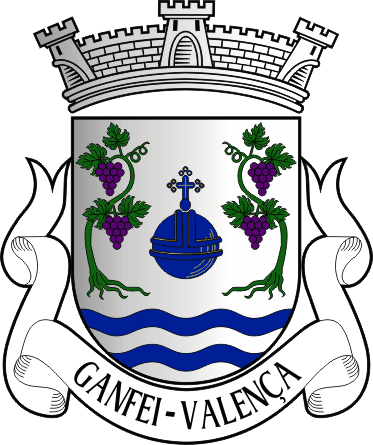 Brasão da freguesia de Ganfei - Ganfei civil parish, coat-of-arms Brasão da freguesia de Ganfei - Ganfei civil parish, coat-of-arms