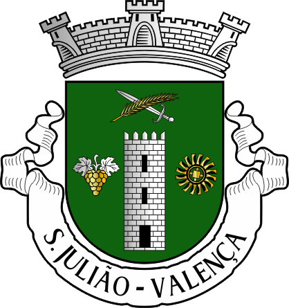 Brasão da antiga freguesia de São Julião - São Julião former civil parish, coat-of-arms Brasão da antiga freguesia de São Julião - São Julião former civil parish, coat-of-arms