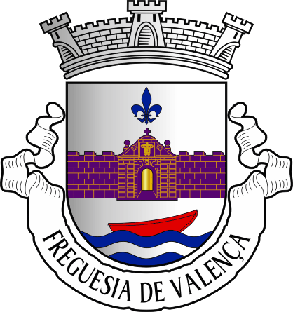 Brasão da antiga freguesia de Valença - Valença former civil parish, coat-of-arms