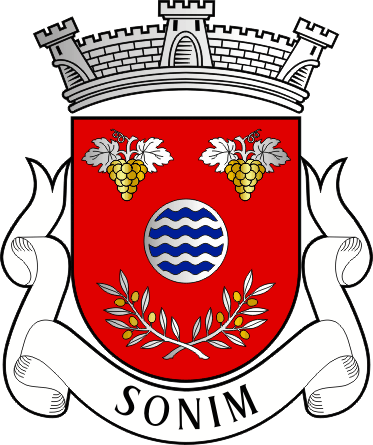 Brasão da antiga freguesia de Sonim - Sonim former civil parish, coat-of-arms