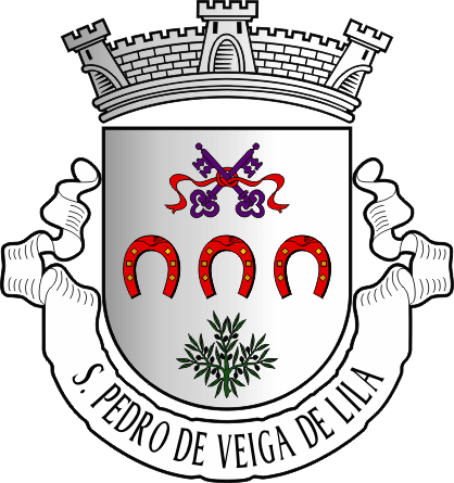 Brasão da freguesia de São Pedro de Veiga de Lila - São Pedro de Veiga de Lila civil parish, coat-of-arms