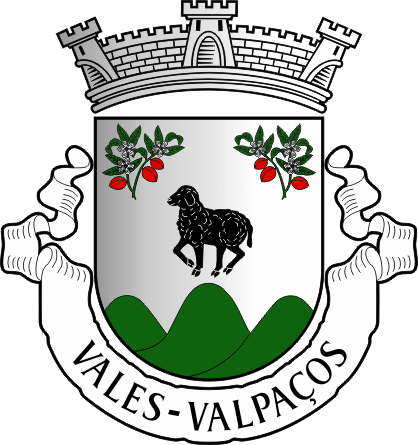 Brasão da freguesia de Vales - Vales civil parish, coat-of-arms Brasão da freguesia de Vales - Vales civil parish, coat-of-arms