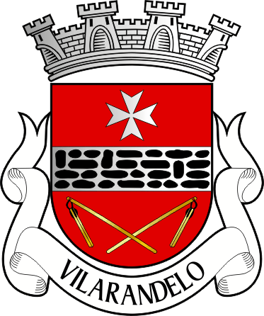 Brasão da freguesia de Vilarandelo - Vilarandelo civil parish, coat-of-arms Brasão da freguesia de Vilarandelo - Vilarandelo civil parish, coat-of-arms