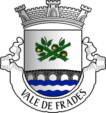 Brasão da antiga freguesia de Vale de Frades - Vale de Frades former civil parish, coat-of-arms Brasão da antiga freguesia de Vale de Frades - Vale de Frades former civil parish, coat-of-arms