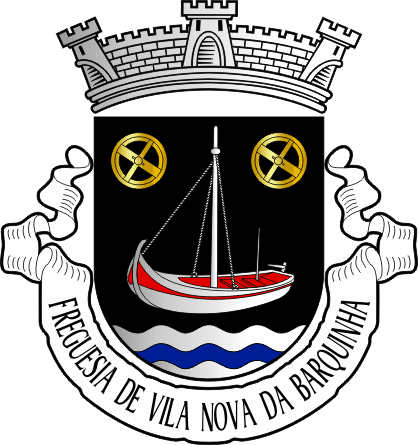 Brasão da antiga freguesia de Vila Nova da Barquinha - Vila Nova da Barquinha former civil parish, coat-of-arms