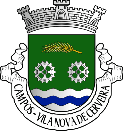 Brasão da antiga freguesia de Campos - Campos former civil parish, coat-of-arms Brasão da antiga freguesia de Campos - Campos former civil parish, coat-of-arms