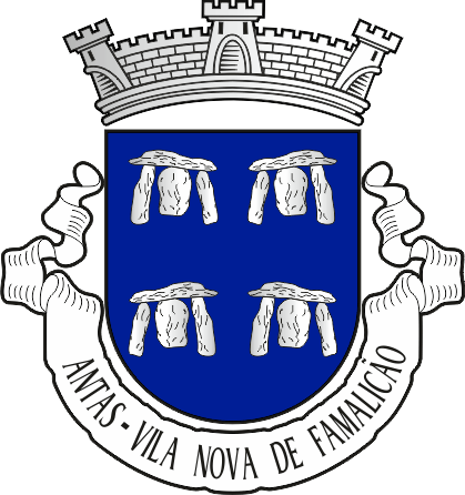 Brasão da antiga freguesia de Antas - Antas former civil parish, coat-of-arms Brasão da antiga freguesia de Antas - Antas former civil parish, coat-of-arms