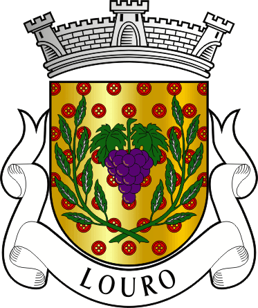 Brasão da freguesia de Louro - Louro civil parish, coat-of-arms Brasão da freguesia de Louro - Louro civil parish, coat-of-arms
