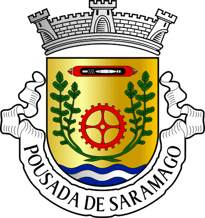 Brasão da freguesia de Pousada de Saramagos - Pousada de Saramagos civil parish, coat-of-arms Brasão da freguesia de Pousada de Saramagos - Pousada de Saramagos civil parish, coat-of-arms