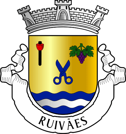 Brasão da antiga freguesia de Ruivães - Ruivães former civil parish, coat-of-arms Brasão da antiga freguesia de Ruivães - Ruivães former civil parish, coat-of-arms