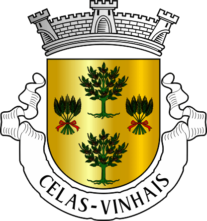Brasão da freguesia de Celas - Celas civil parish, coat-of-arms