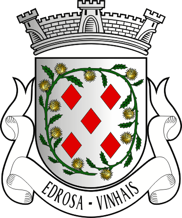 Brasão da freguesia de Edrosa - Edrosa civil parish, coat-of-arms