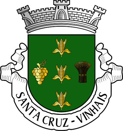 Brasão da antiga freguesia de Santa Cruz - Santa Cruz former civil parish, coat-of-arms