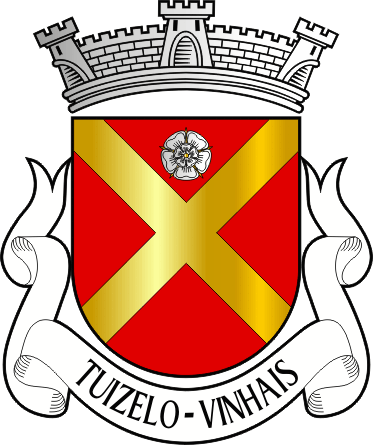 Brasão da freguesia de Tuizelo - Tuizelo civil parish, coat-of-arms