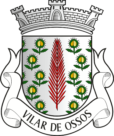 Brasão da freguesia de Vilar de Ossos - Vilar de Ossos civil parish, coat-of-arms Brasão da freguesia de Vilar de Ossos - Vilar de Ossos civil parish, coat-of-arms