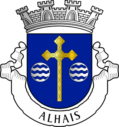 Brasão da antiga freguesia de Alhais - Alhais former civil parish, coat-of-arms