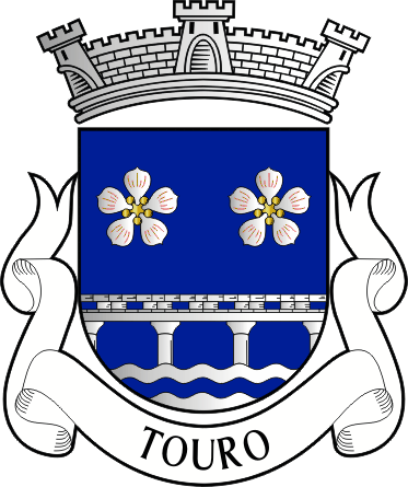 Brasão da freguesia de Touro - Touro civil parish, coat-of-arms