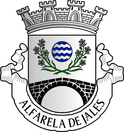 Brasão da freguesia de Alfarela de Jales - Alfarela de Jales civil parish, coat-of-arms